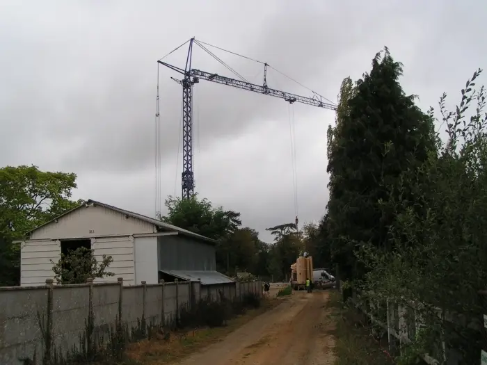 Grue de déchargement