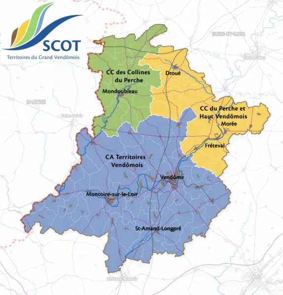 Carte SCOT