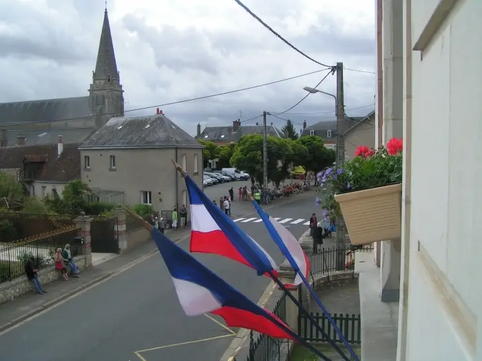 Vue de la mairie