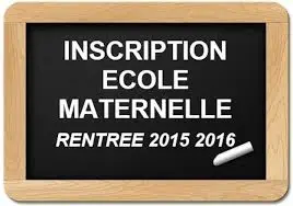 Inscriptions école maternelle